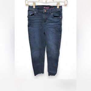 The children place Skinny blue denim with subtle fading size 10 Scandi Girl